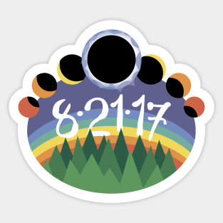 Eclipse 2017 Sticker